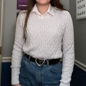 Light Grey Knit Sweater